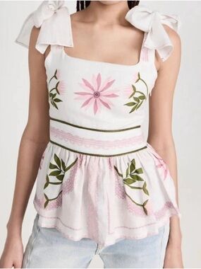 Lug Von Siga Ornella Top In Multi Floral - Size 40